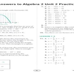 Springboard math algebra 1 answer key