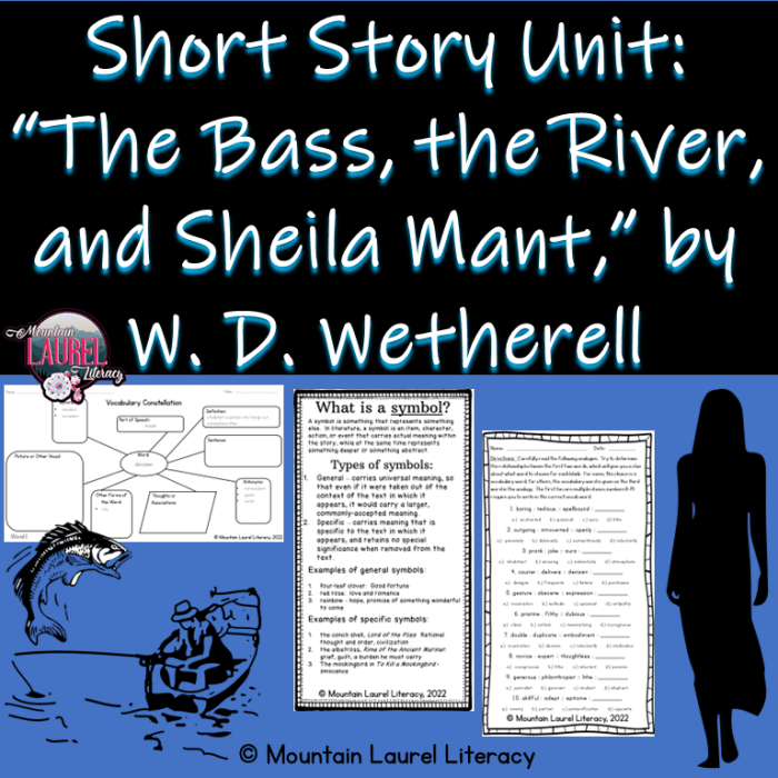 The bass the river and sheila mant theme