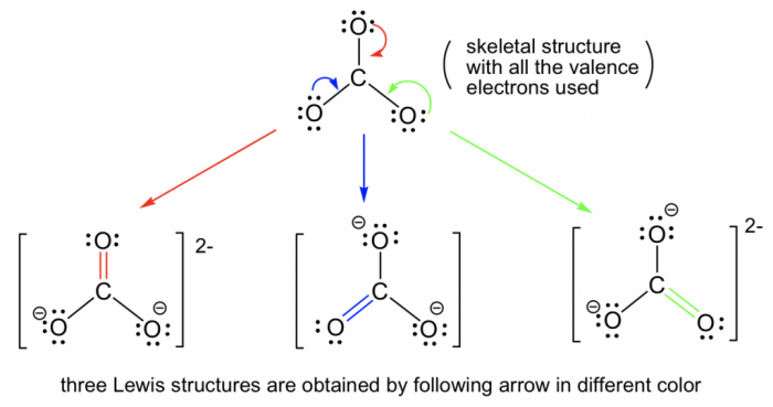 Structures true formate statements resonance regarding these select