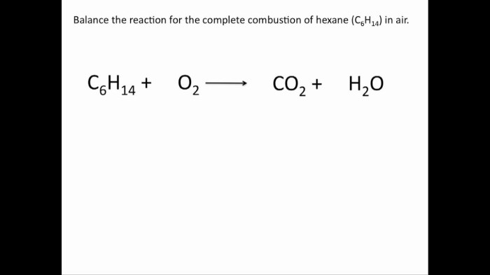 Balance the following chemical equations brainly